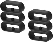 6-Pack Fastener Rings Compatible with Garmin Vivoactive 3/Forerunner 645 245/Ven