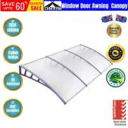 Instahut 1.5mx3m Window Door Awning Door Canopy Sun Shield New DIY Outdoor Patio