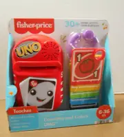 Fisher Price Laugh and Learn Counting and Colors UNO 30+ Songs Sounds New