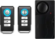 WSDCAM 110Db Loud Wireless Vibration Alarm with Remote Control Anti-Theft Alarm