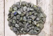 Labradorite Tumbled Stone for Magick Past-Life Recall Astral Travel Feldspar
