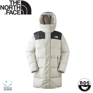 The North Face 男 600FP 長版防風防潑羽絨外套《淺灰》7W7K/登山/保暖外套/ (8.5折)