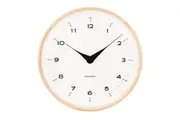 Karlsson Oasado Dome Wall Clock White & Natural 30cm