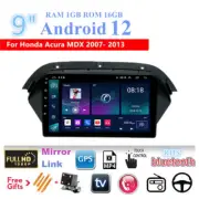 9" Android 12 Car Stereo Radio GPS Navi Head Unit For Honda Acura MDX 2007-13