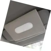 WEZCHUGHAOL Tissue Box Holder for Car, Car Tissue Holder PU Leather Tissue Bo...
