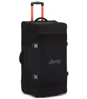 Jeep 82 cm 2-Wheel Rolling Duffle Bag - Black (JS007C)