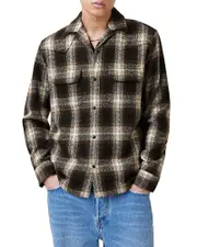 Allsaints Alvar Relaxed Fit Western Plaid Shirt