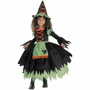 Story Book Witch Deluxe Halloween Toddler Girls Costume