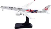 Pre-Built Model Aircraft 15CM 1/400 Large Scale Model Collectible Airplane for Japan Airlines A350-900 JA08XJ Landing Gear is Removable Aircraft Miniature Airplane Model