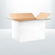 Large shipping boxes 400 x 280 x 180mm Mailing Box carton for postage White