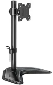 Single Monitor Stands, Freestanding VESA Monitor Desk Mount fits 13'' to 32''...