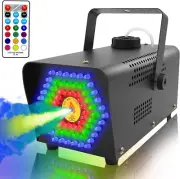 72-LED Fog Machine Halloween,Smoke Machine Fog Perfect for Creating Vibrant and