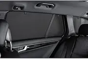 Set of Car Shades (Rear Side Doors) Compatible with Cupra Formentor 2020- (2-Pieces), Black