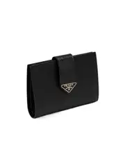 Triangle-logo wallet One size black