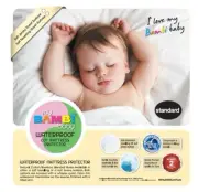 Bambi Baby Terry Towelling Waterproof Cot Mattress Protector