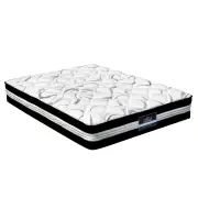 Bedding Mykonos Euro Top Pocket Spring Mattress 30cm Thick - King