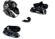 ProForce Lighting 5 Piece Sparring Gear Combo Set BLACK