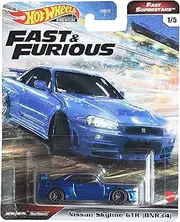[Hot Wheels] Nissan Skyline GTR, [Blue] Fast Superstars 1/5