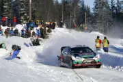 Jari Matti Latvala Ford WRC Action 2011 WRC Rally Car Old Photo 14