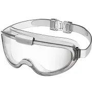 OTOS S-6000 Safety Goggle Anti Fog Clear Lens Eye Protection with Silicone Strap