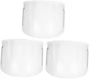 HOMOCONO 3pcs Outdoor Camera Rain Cover Protective Roof for Security Cameras Material Weather-Resistant Sunshade for Rain and Debris