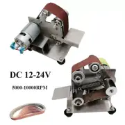 Electric Mini Grinder Belt Sharpener Sander Polishing Grinding Knife Machine DIY