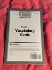 VOCABULARY CARDS SEALED GRADE 1 CALIFORNIA'S TREASURE MACMILLAN MCGRAW-HILL
