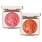 1x Embossed Smooth Powder Blush Palette for Cheeks, Embossed Girl Blush Palette