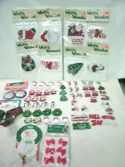 Christmas Minis Craft Pieces--[71] NIP-- Whittle Wonder + Assorted