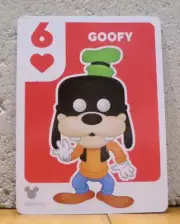 DISNEY FUNKO POP PLAYING TRADING CARD TO MATCH & DISPLAY WITH YOUR GOOFY FIGURE