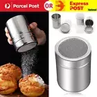 Stainless Steel Icing Sugar Cocoa Coffee Shaker Chocolate Powder Flour Duster