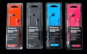 Skullcandy Jib Earbuds Corded Headphones + Microphone Remote Black Pink Blue Red