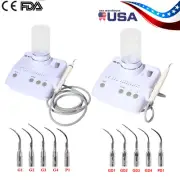 Dental Ultrasonic Piezo Scaler w/ Bottles Handpiece Tips fit EMS/DTE Satelec