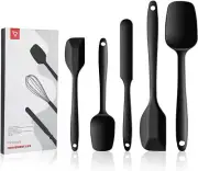 Silicone Spatula Set, Food Grade Silicone Spatula, 600°F+