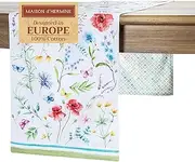 Maison d'Hermine Table runner 100% Cotton Double Layer Table Runners 72 inches long Decorative for Home Kitchen Dining Party Baby Shower Wedding Bridal Shower Spring Summer (Just Floral, 14.50" x 72")