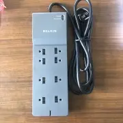 Belkin Power Strip Surge Protector with Flat Plug Heavy Duty Extension Cord