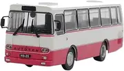 Scale Vehicle 1:72 for Autosan H9-35 Polish Coach Bus Alloy Bus Vehicle Model Kit Die-cast Toy Car Gift Metal Toy car