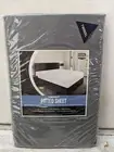 Utopia Bedding Microfiber Fitted Sheet Grey Twin Xl Read