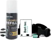Barktec BT-100 Citronella Bark Collar - Bark Control Kit Citronella Spray Col...