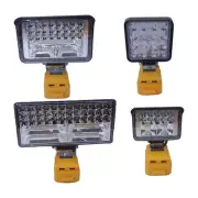 USB Rechargeable Cordless Work Light Compatible with For 20v Batteries