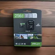 PNY 256GB Elite-X — microSDXC Flash Card / SD Card — 4K Ultra HD