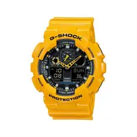 在飛比找蝦皮購物優惠-G-SHOCK 變形金剛潮流運動錶 大黃蜂 GA-100系列