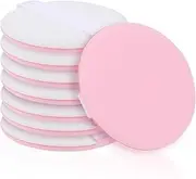 6 Pieces Powder Puff Round, makeup Sponge Powder Puff Soft Round Powder Puffs Powder Pads Air Cushion Sponge Foundation with Strap Pink Powders Puffs Makeup Face Sponges for Face and Body
