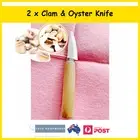 Stainless Steel Safety Oyster Shell Shellfish Clam Knife Cutter Kitchen Cutlery
