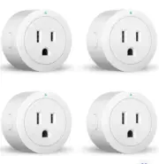 Smart Plug ESICOO, WiFi Plugs That Work with Alexa, Echo, Google KK