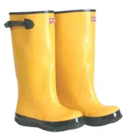 BOSS 2KP448112 Yellow Rubber Over-The-Shoe Boots 17 Inch Yellow 12
