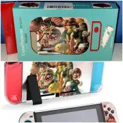 Anime Case for Nintendo Switch Grip,Pikachu Super Smash Bros Print Case