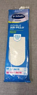 Dr. Scholl’s Comfort Double Air-Pillo Insoles, Men’s 7-13, Women’s 5-10