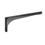 Gladiator 17 In. L Black Steel Heavy Duty Floating Shelf Bracket