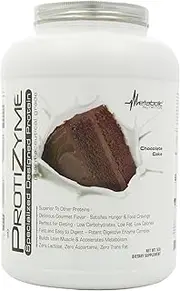 Metabolic Nutrition Protizyme Chocolate Cake Protein Supplement, 2.268 Kilograms
